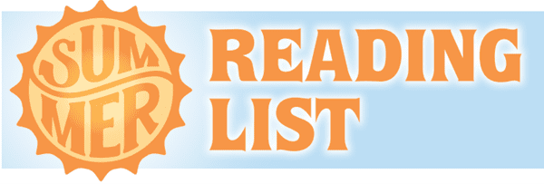 "Summer Reading List" with sun graphic