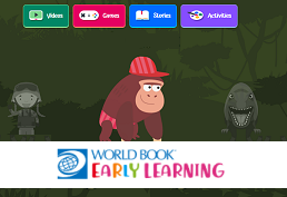 WorldBook Early Learning - videos, games, stories, activities