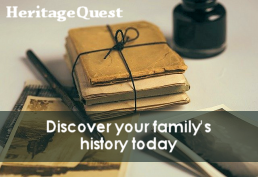 HeritageQuest - Discover your family's history today
