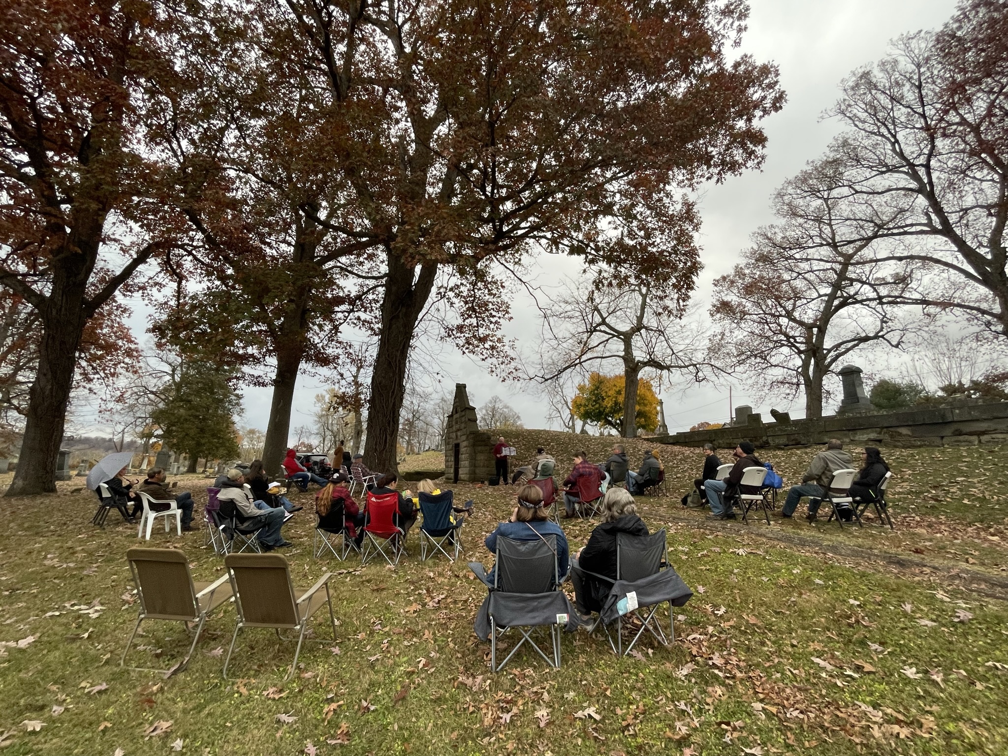 Horrifying History of Coshocton program at Oak Ridge Cemetery in 2022