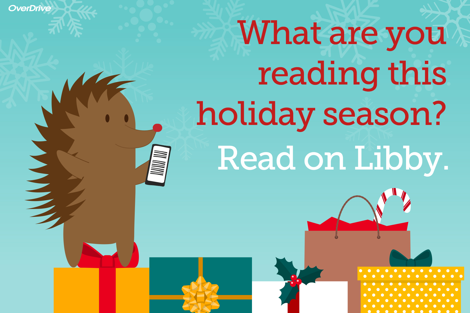 What are you reading this holiday season? Read on Libby.